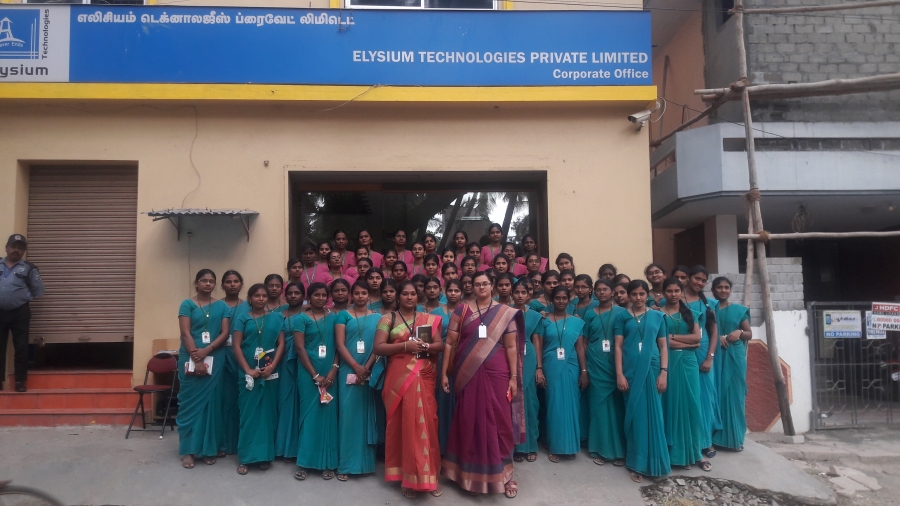 Industrial Visit @ Elysium Technologies,Madurai