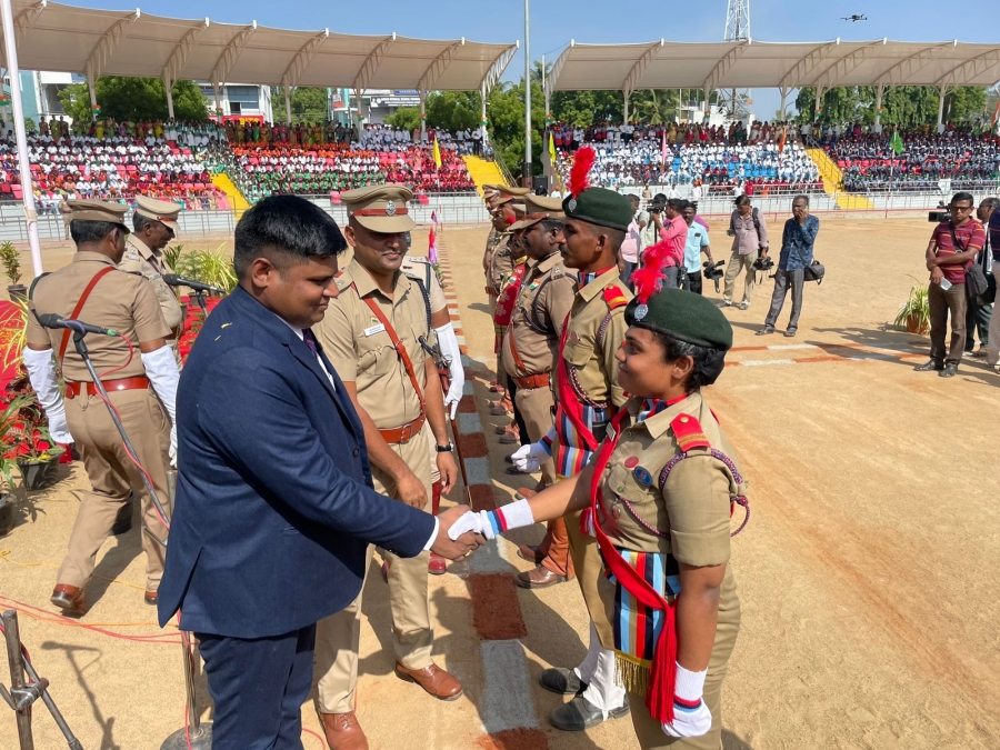 76th Independence Day celebration at VOC Ground